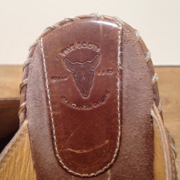 FRYE LEATHER CLOGS 6 - Picture 5 of 5